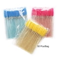 thumbnail image 2 of 50/100/200 Pcs Disposable Mascara Wands Brushes Makeup Brush Sets Applicator Makeup Kits Eyelash Extension Supplies(50 Pcs), 2 of 5