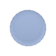 thumbnail image 1 of Mainstays Polypropylene Scalloped Round Plate, Light Blue, 1 of 5