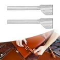 thumbnail image 3 of Half Round Leather Cutter, Heavy Duty 100mm Length 2Pcs Strap Punch  For DIY, 3 of 8