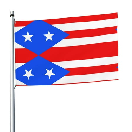 5ft X 8ft Puertorico-Flag Flag Weather-Resistant Polyester Outdoor Decor