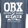 thumbnail image 3 of Instant Message - Obx Lighthouse North Carolina - Destination Vacation - Women's Short Sleeve Graphic T-Shirt, 3 of 6