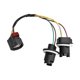 thumbnail image 3 of Accesorios del arnés de cableado del enchufe de la luz trasera 68004166AC Práctico Fácil de instalar repuestos, profesional y reemplazos directos, 3 of 8