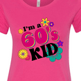 thumbnail image 4 of Inktastic I'm a 60's Kid 1960's Style Colorful Flowers Women's T-Shirt, 4 of 5