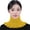 Yellow, variant on QASIEATN Womens Popular Neckerchief Women's Neck Collar All Knitted Collar Warm Double Layer Thickened Neck Protecting Collar Fall Fashion Accessories