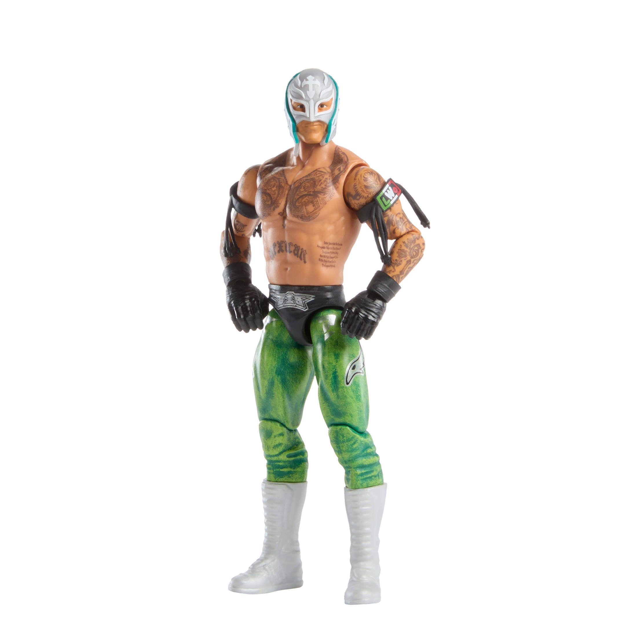 WWE Rey Mysterio Action Figure, Main Event Series #157, 6-inch Collectible with Articulation