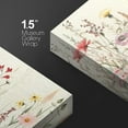 thumbnail image 5 of IDEA4WALL Canvas Wall Art Minimal Pastel Colorful Floral Wildflowers Illustrations Retro Art Botanical Plants Print Rustic Relax/Calm for Living Room, Bedroom, Office - 16"x24", 5 of 5