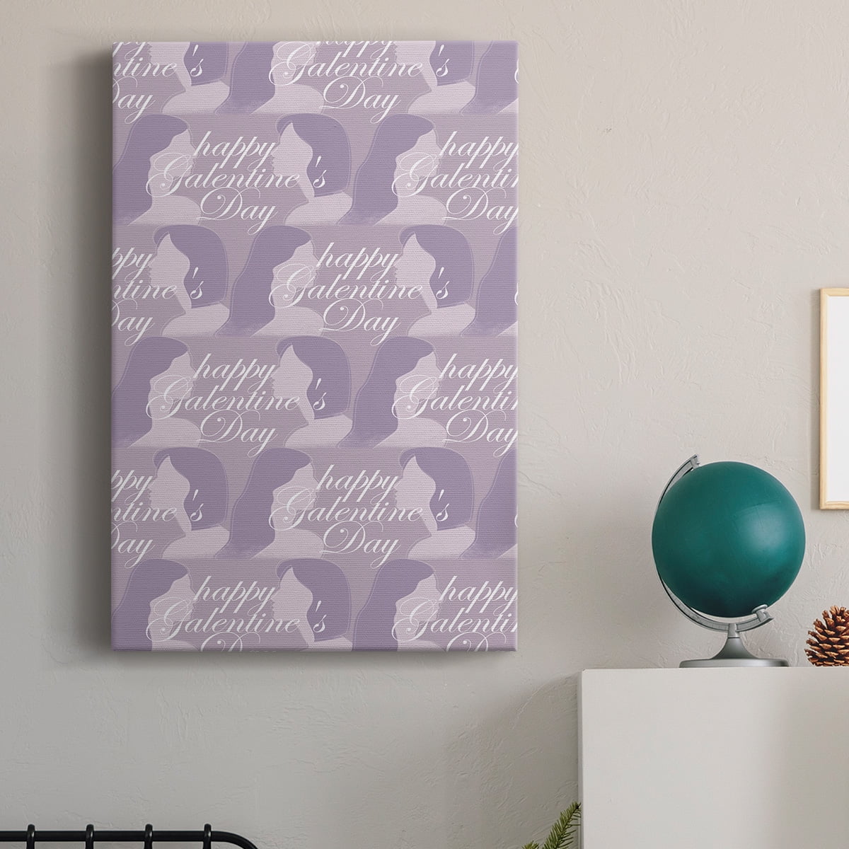 Happy Galentine's Day Collection E Premium Gallery Wrapped Canvas - Ready to Hang