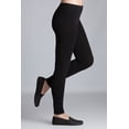 thumbnail image 2 of Winter Warm Fleece Lined Thick Brushed Full Length Leggings Thights Pants, 2 of 3
