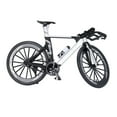 thumbnail image 1 of Alloy Racing Bike Model Dual Handlebar Sliding Steering Bicycle Toy With Real Design, Cultivate Hands On Ability For Kids, 1 of 8