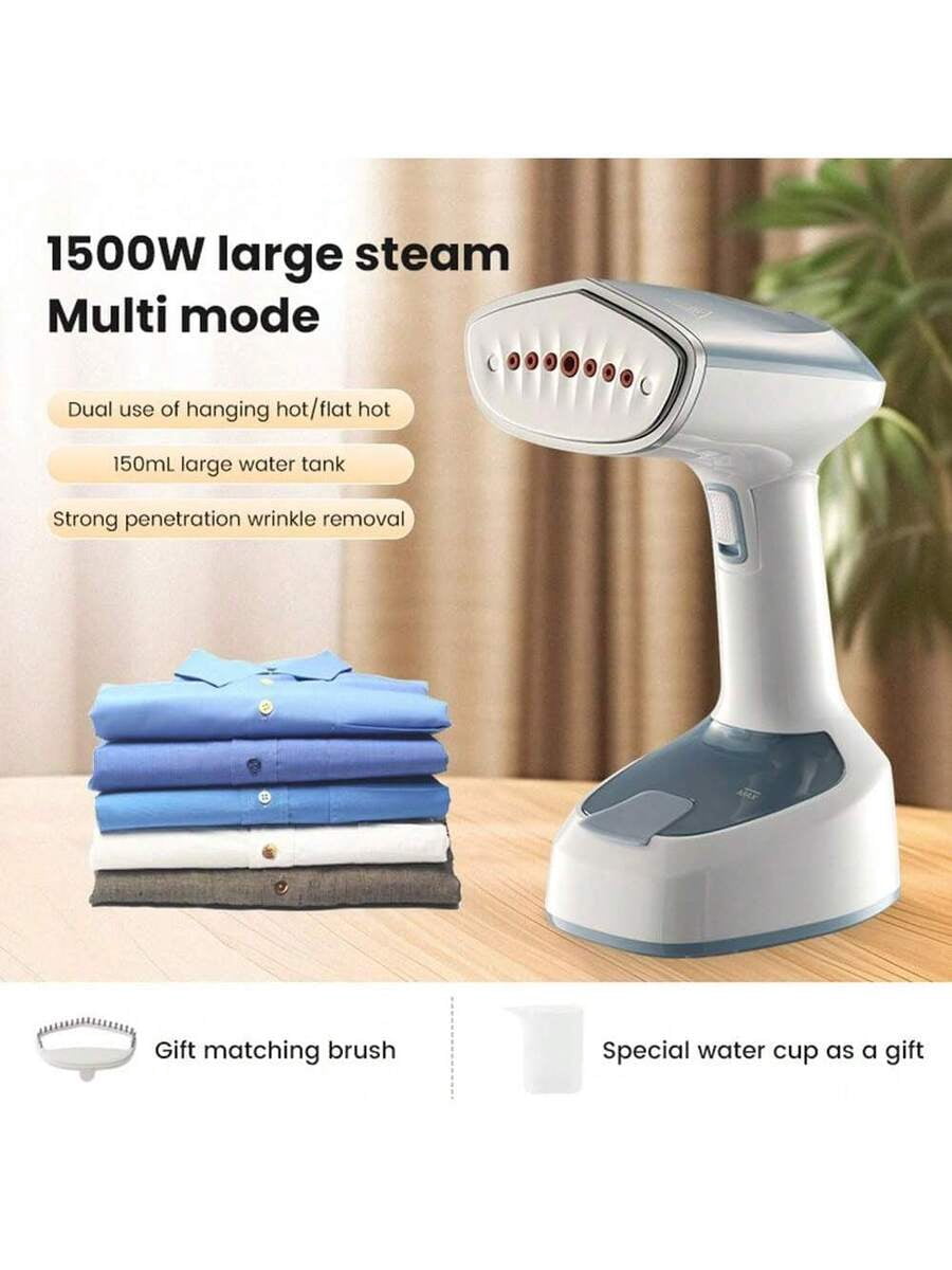 Household Small Handheld Steam Iron, Clothes Steam Iron, Portable Steam Iron, Household Steam Iron: Powerful Steam, 10-Second Quick Heating, Suitable For Home, Office And Travel