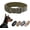 Ranger Green, variant on Minzimin 1.5" Width Dog Collar Adjustable Metal D Ring & Buckle Working Dog Collar for Medium Large Dogs 1Pack