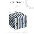 thumbnail image 2 of Honeii 's Anchors And Steering Wheel for Leather Square Tissue Box Cover Holder: A Stylish Organizer for Tabletops, Bathrooms, Cars & Offices, 2 of 5