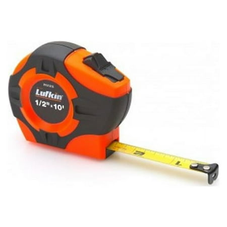 UPC: 0037103307217 | Apex Lufkin 182-PHV1048CMEN 1 in. x 26 ft. Tape HI-VIZ  Orange
