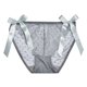 thumbnail image 1 of Gibobby Tangas de sexy para mujer Bragas sexy de encaje sin costuras de tiro bajo para mujer(Gris,M), 1 of 3