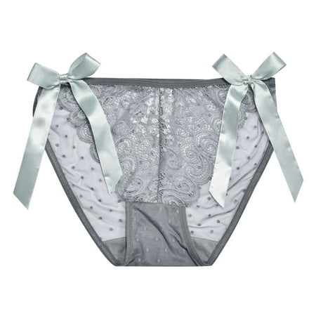 

Womens Underwear Tummy Control Low Rise Seamless Lace Panties 3 Pack