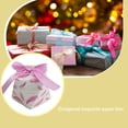thumbnail image 4 of Advancent Bolsas de regalo Caja de dulces de papel Cajas de chocolate de boda multicolor Cumpleaños Navidad Fiesta de bebé Favores Suministro Almacenamiento y organización del hogar Rosa, 4 of 6