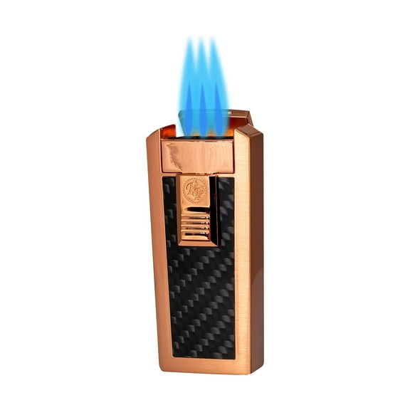 Rocky Patel CFO Triple Torch Lighter - Copper and Black