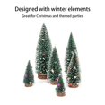 thumbnail image 3 of Table Christmas Tree Decor Miniature Themed Atmospheres  Decoration Plastic Craft Plant Ornament Portable Photography Prop, 3 of 8