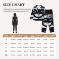 thumbnail image 6 of Lsque Five Nights At Freddy'S Pattern Long Sleeve Pajama Set for Women - Soft 2-Piece Sleepwear and Loungewear Set with Pockets, Comfy Nightwear, 6 of 8