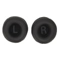 thumbnail image 1 of Almohadilla para auriculares de 50 mm, accesorios universales para almohadillas para los oídos con carteles LR, color negro, 1 of 8