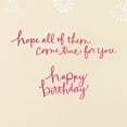 thumbnail image 3 of Hallmark Birthday Card (Big and Little Wishes), 3 of 6