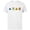 White, variant on Disney and Pixar Holiday Character Christmas Gifts - Short Sleeve Cotton T-Shirt for Adults - Customized-Black