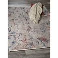 thumbnail image 6 of Ox Bay Mirage Rugs Abstract Traditional Area Rug, Gray, 6 of 8