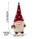 thumbnail image 3 of Adornos navideños, adornos navideños, regalos navideños, adornos navideños para enanos, gnomos, cabezas, muñecos con caras de personas mayores, decoraciones de duendes, productos para muñecas., 3 of 7
