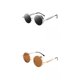 thumbnail image 1 of Gafas De Sol Redondas Retro Góticas Steampunk Gafas Con Lentes Circulares Gris Plateado+Steampunk Gothic Retro Gafas De Sol Redondas Lente Circular Gafas Gold Tea Sunnimix none, 1 of 8