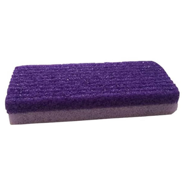 EeaseMX lima para pies, removedor de callos, talones agrietados, piel muerta, callos, suavizante y exfoliante, herramienta de pedicura (morado)