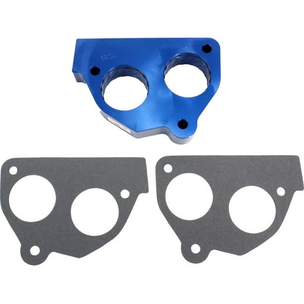 Jet Performance 62104 Throttle Body Spacer, Blue Anodized Aluminum