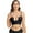 Black, variant on COMFREE Low Back Bras for Women Deep U Plunge Backless Bras Seamless Halter Bras Wire Lifting Low Cut Bra