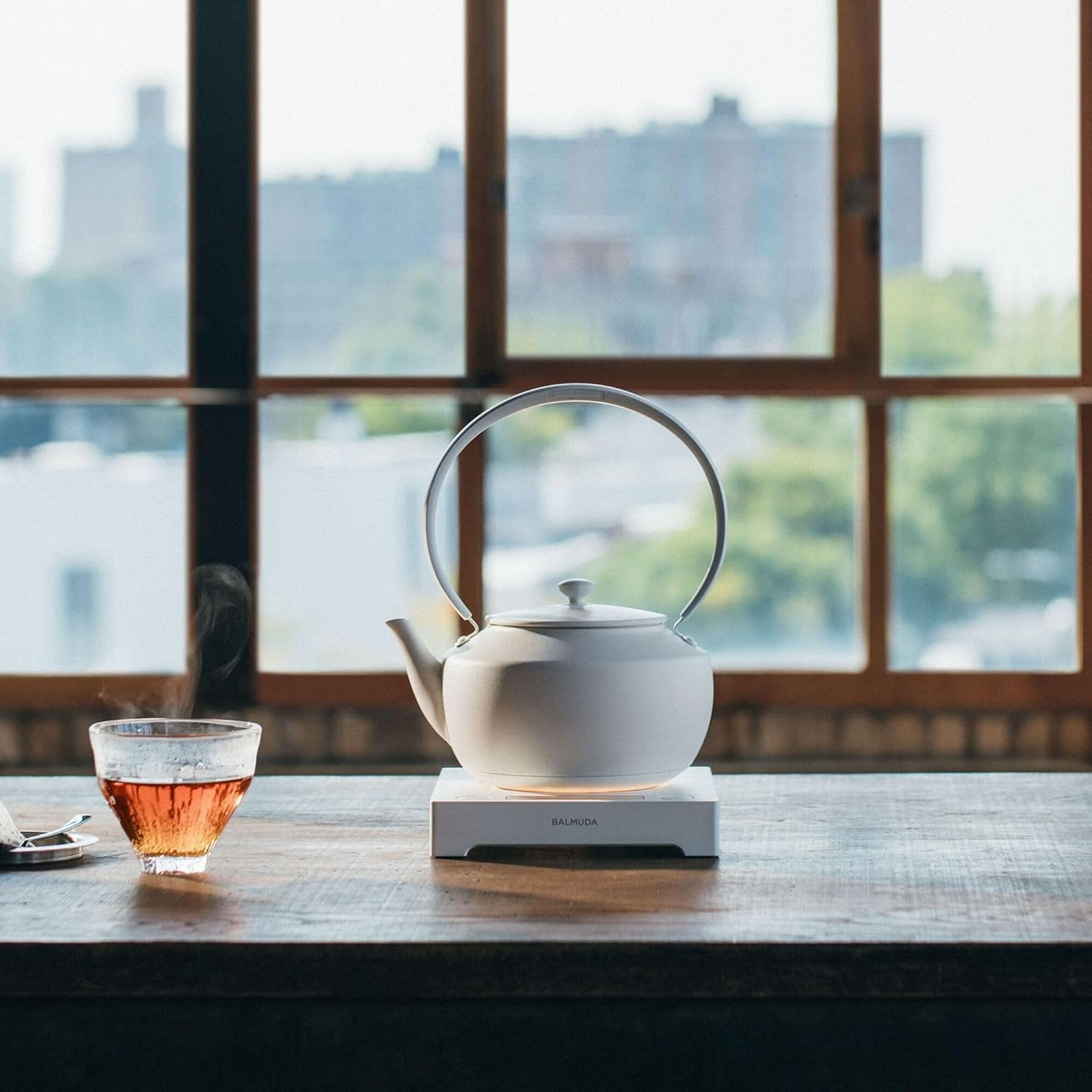 BALMUDA MoonKettle | Electric Kettle with Temp Control (122°F