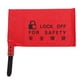 thumbnail image 1 of Bolsa de bloqueo de enchufe eléctrico, bolsa de bloqueo de enchufe de seguridad resistente al desgarro, color rojo y negro, para aislamiento de energía, 1 of 10
