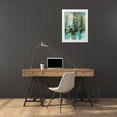 thumbnail image 3 of Zakrynycny, Viktor 25x32 White Modern Wood Framed Museum Art Print Titled - Meeting in Vienna, 3 of 4