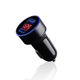 thumbnail image 2 of Sidaley de pantalla de dígitos para teléfono móvil de coche, medidor de voltaje, adaptador de carga USB portátil para accesorios de enchufe Teléfono y Comunicación Negro, 2 of 6