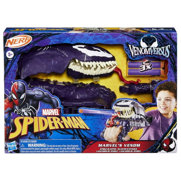 Marvel Spider-Man VenomVersus Marvel's Venom Strike Blaster