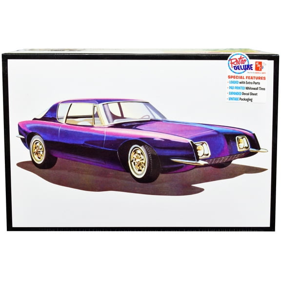 AMT 1963 Studebaker Avanti 1/25 AMT1312 Plastics Car/Truck 1/24-1/25