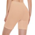 thumbnail image 3 of Womens Slip Shorts for Under Dresses,Tummy Control High Waist Seamless Smoothing Yoga Shorts, 3 of 5