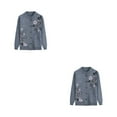 thumbnail image 1 of Youkk Middle-Aged And Elderly Sweater Exquisite Workmanship And Wide Application Warm Middle-aged Clothes grey 2Set, 1 of 6
