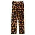 thumbnail image 5 of Jovrlynd Pajama Pants for Women Halloween Cute Print Elastic Waist Pockets Plus Size Sleep Pants Soft Comfy Lounge Pants, S-5XL, 5 of 5