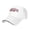 White, variant on University Of Lynchburg Logo Sandwich Cap Unisex Classic Baseball Capunisex Adjustable Casquette Dad Hat