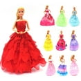 thumbnail image 1 of 10 Uds. Vestido de muñeca de 30cm vestido de novia Barbie vestido de esmoquin para niña, 1 of 5