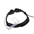 thumbnail image 1 of Auriculares con micrófono de garganta y tubo acústico PTT para radio bidireccional Baofeng UV5R, 1 of 12