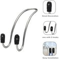 thumbnail image 3 of 2 Pieces of Seat Back Storage Rack Hook Car Headrest Hanger Hook, Heavy-duty Car Rear Seat Storage Hook, 3 of 3