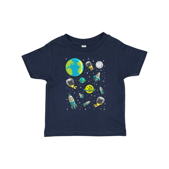 Inktastic Space Rocket Future Astronaut Boys or Girls Toddler T-Shirt