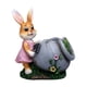 thumbnail image 5 of Estatua de conejo, maceta, animal, maceta, creativa, linda decoración de Pascua, figura de resina Conejita hembra, 5 of 8