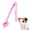 Pink, variant on 18.5-Inch Back Scratcher, Foldable Telescopic Back Scratcher for Adults, ABS Skin-Friendly Back Scratcher Long Handle for Men, Women, Seniors, The Best Gift for Parents and Loved Ones (E-blue)