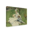 thumbnail image 2 of Trademark Fine Art 'Madame Monet And Her Son' Canvas Art by Pierre Auguste Renoir, 2 of 3