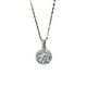 thumbnail image 4 of Colgante de plata pura de 1 quilate, collar de moissanita, anillo de diamantes de moda para mujer, bolso redondo, colgante de plata nuevo, cadena de clavícula, 4 of 4